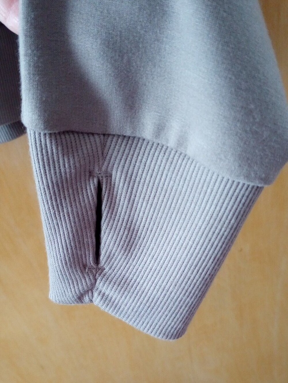 Avia Taupe Crewneck Active Top - Picture 5 of 8